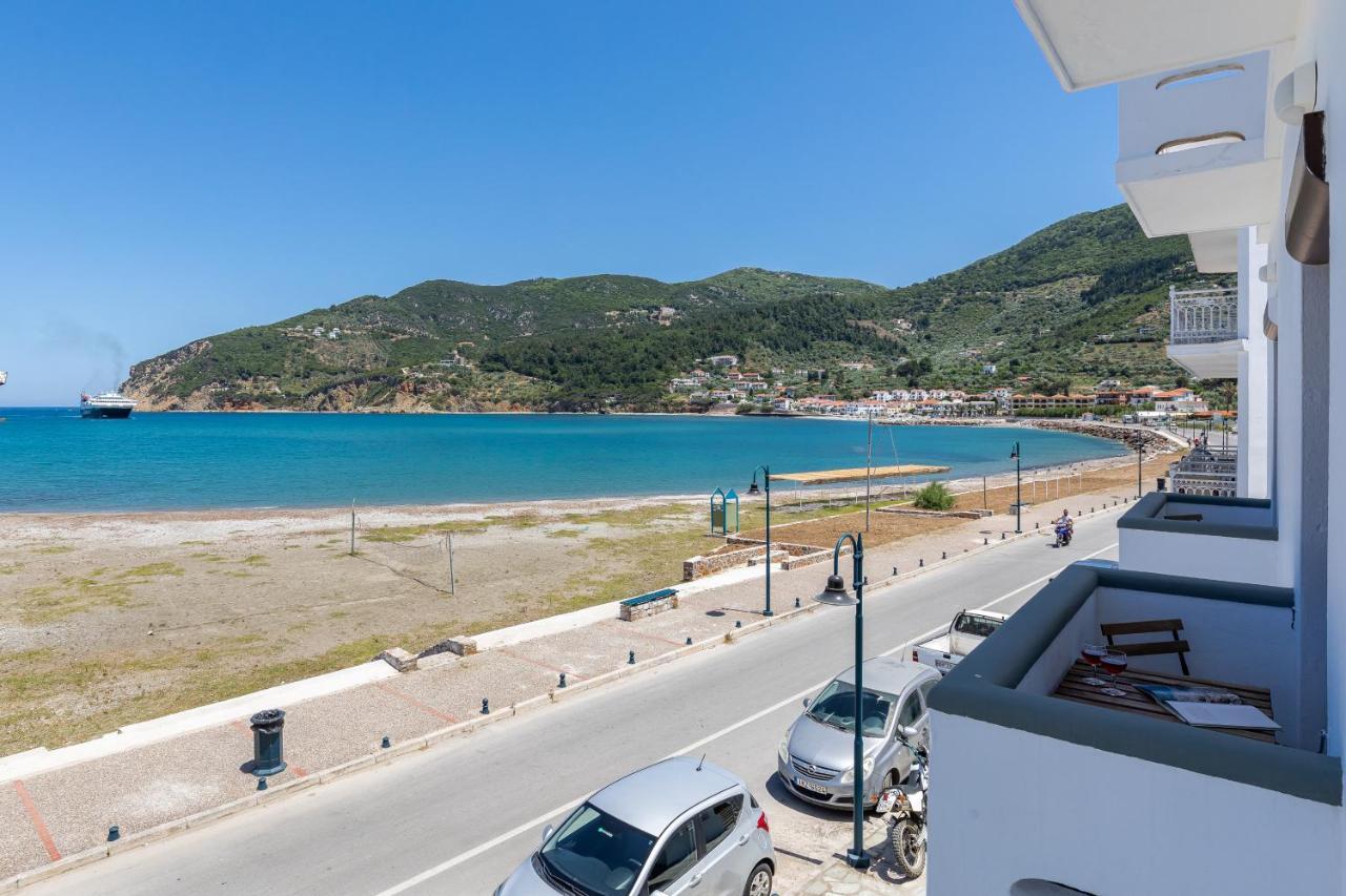 Uncle John'S Guesthouse Skopelos Exterior foto