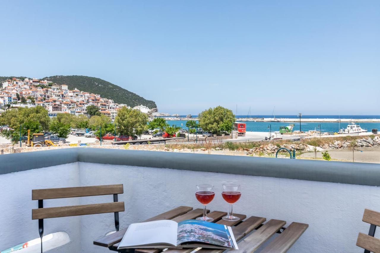 Uncle John'S Guesthouse Skopelos Exterior foto
